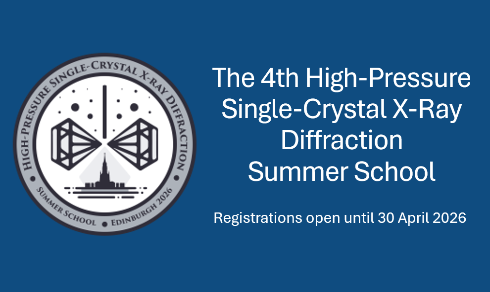 High-Pressure Single-Crystal X-Ray Diffraction Summer School 