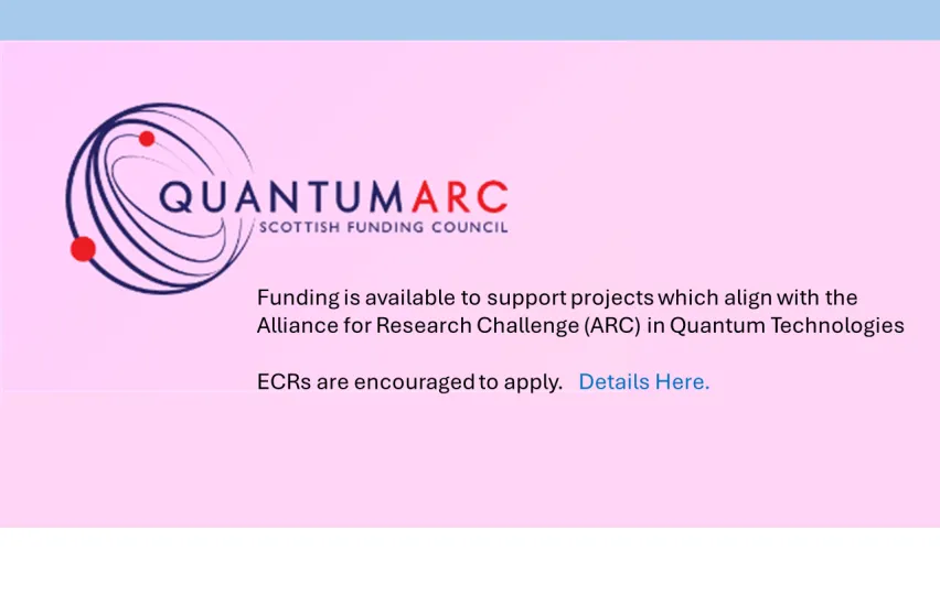 Quantum ARC logo and link to apply