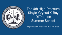 High-Pressure Single-Crystal X-Ray Diffraction Summer School 