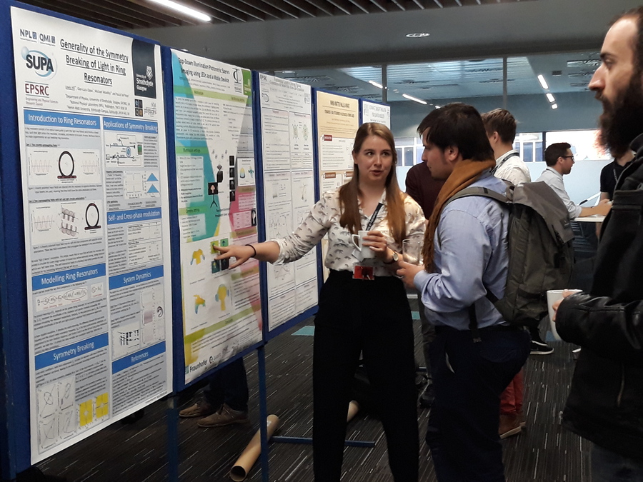 Poster session at the SUPA Annual Gathering 2019