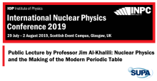International Nuclear Physics Conference banner image